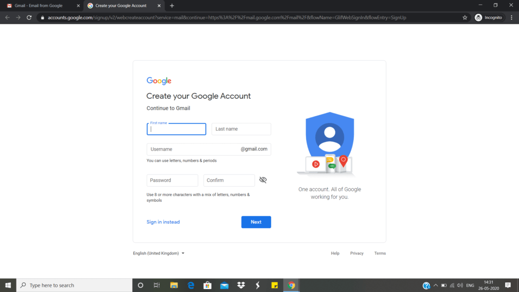 gmail id kaise banaye