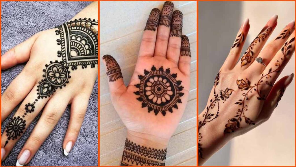 simple mehndi design