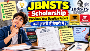 JBNSTS Scholarship Previous Year Question Papers