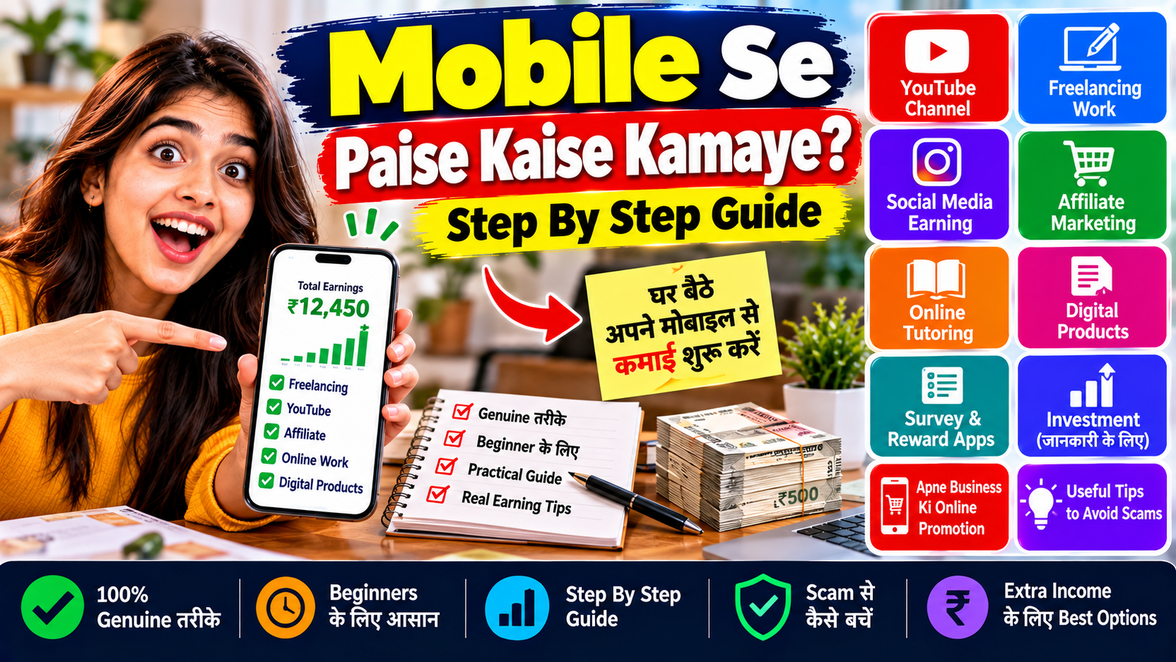 Mobile Se Paise Kaise Kamaye