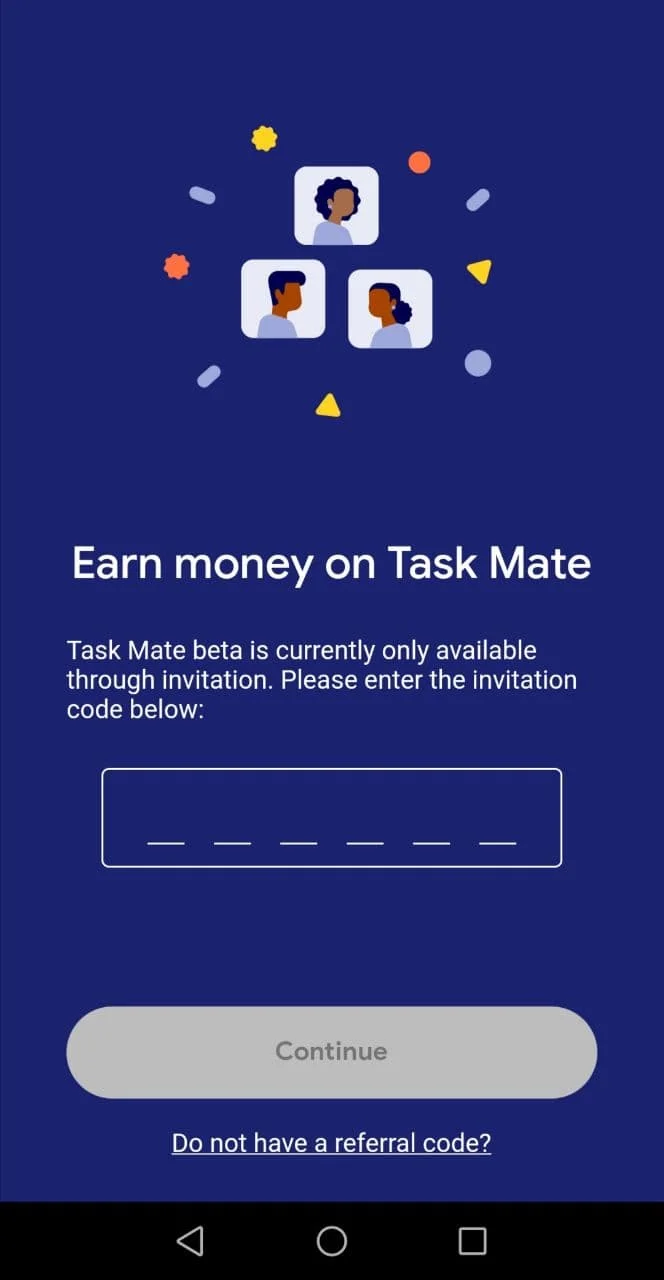Google Task Mate Invitation Code India