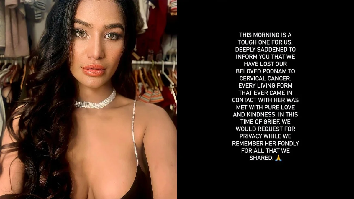 poonam pandey death news